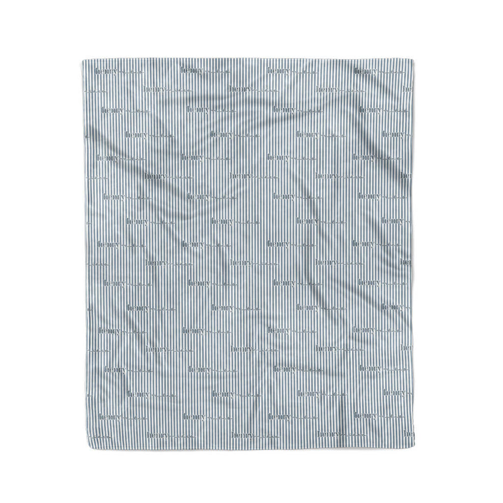 Snuggle Stripes Personalized Kids Blanket